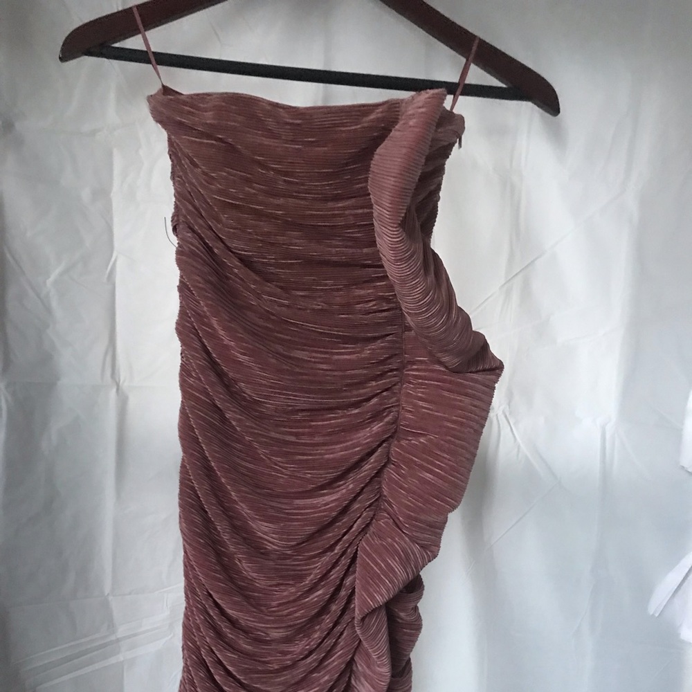 Express Strapless Mini Blush Pink Dress Size 0
